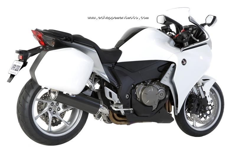 ECHAPPEMENT MOTO HONDA VFR 1200 2010 BOS CARBONE ET VALISES